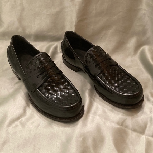 Loafers Bottega Veneta Intrecciato Mens Shoes Bottega Veneta Men's